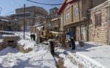 محورهای کوهستانی گلستان برف‌روبی و نمک‌پاشی شد