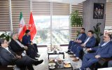نشست مشترک مدیرعامل پگاه گلستان و مدیر شعب بانک ملت استان